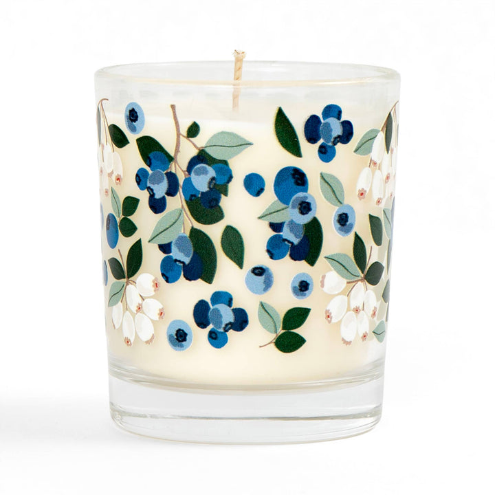 Blueberry Field Scented Soy Hand-Poured Candle