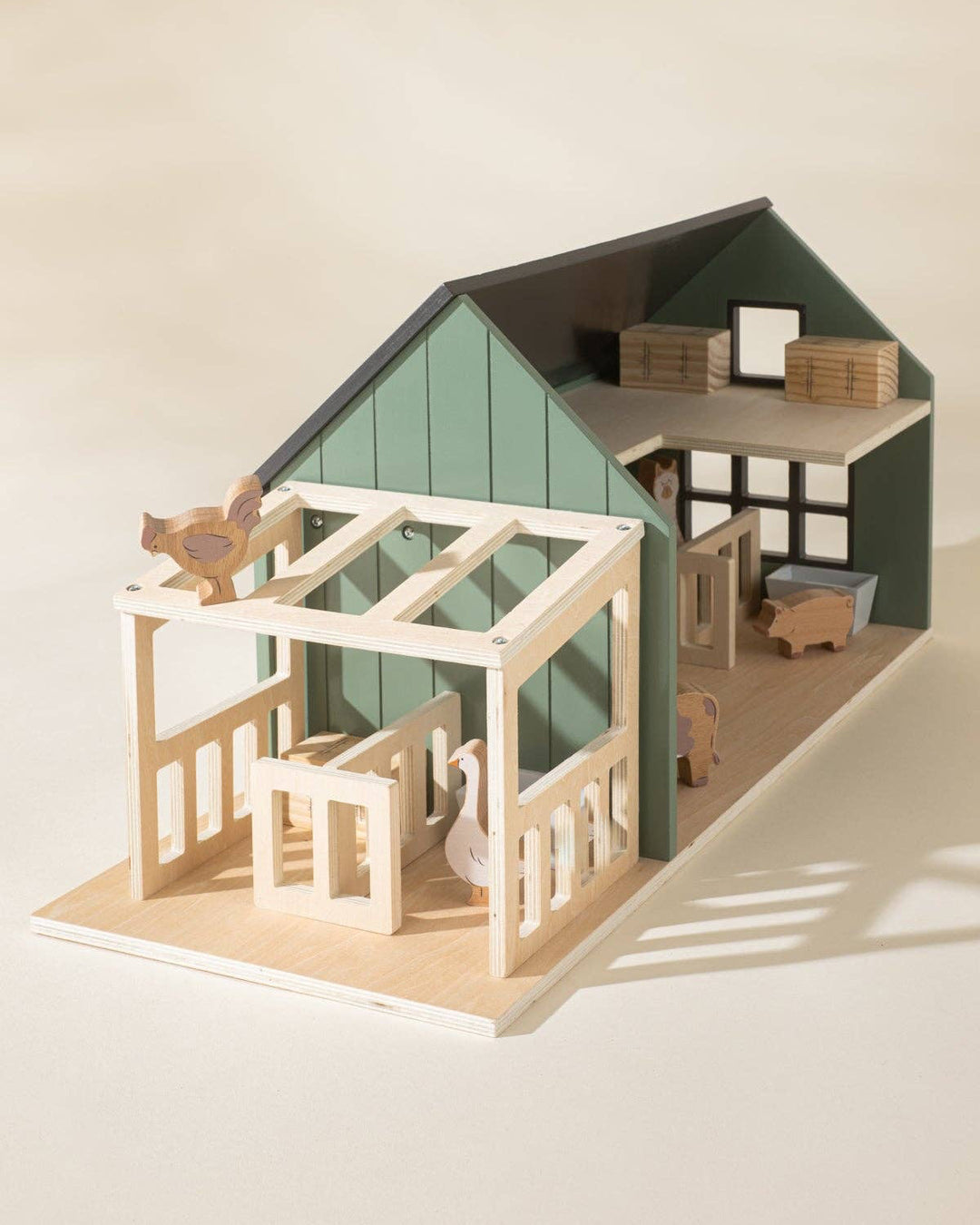 Wooden Farm & Accessories Set
