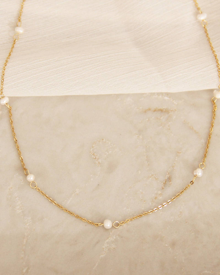 Pearl by the Yard Necklace