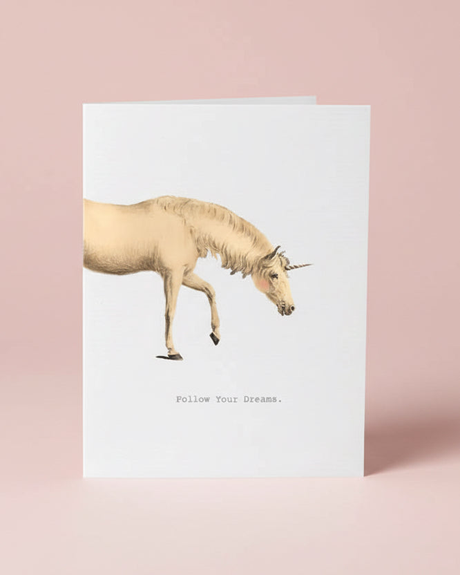 Follow Your Dreams Greeting Card