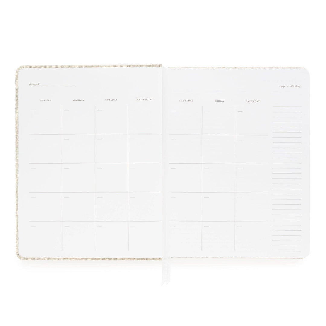 Flax Undated Weekly Planner