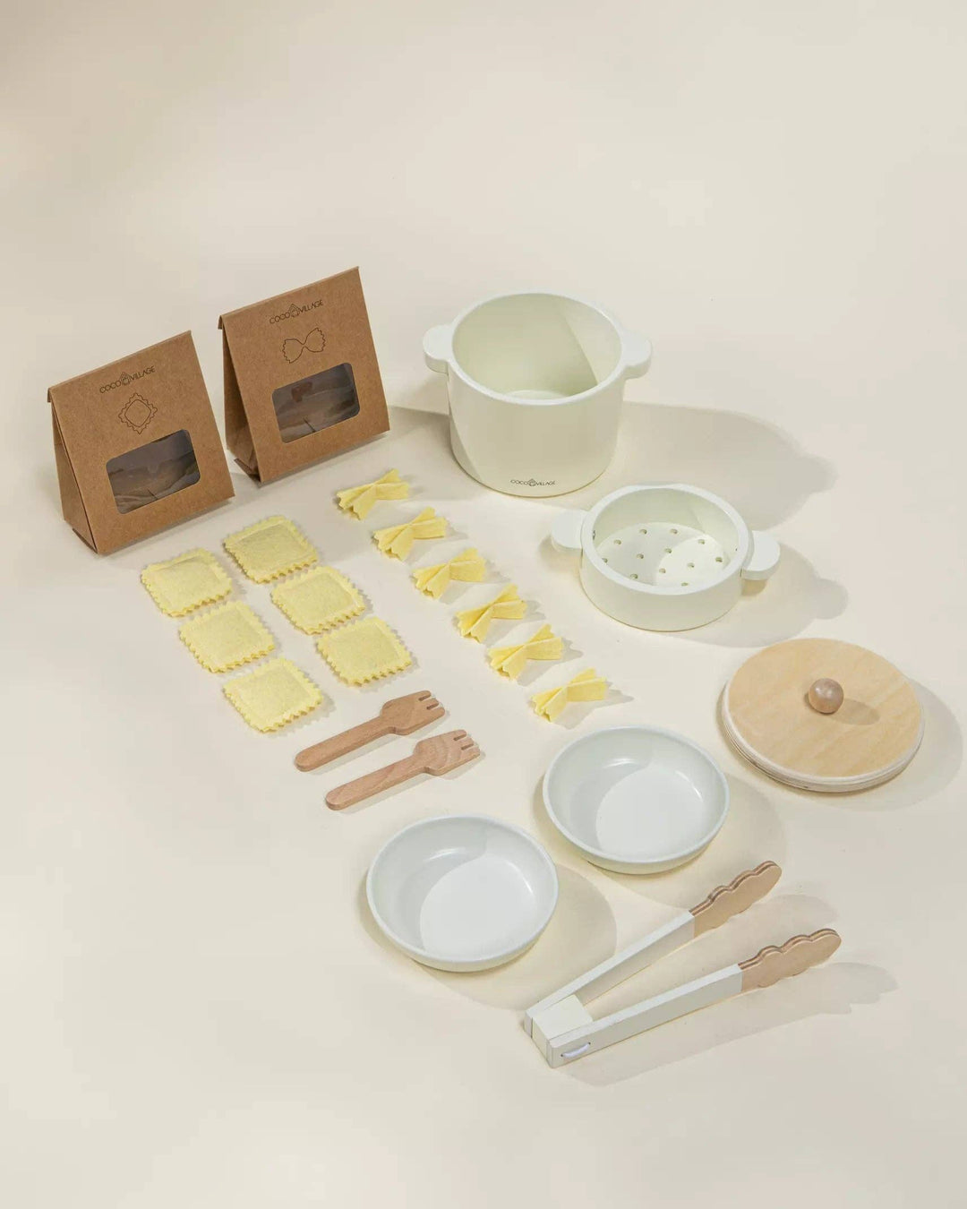 Wooden Pasta Playset