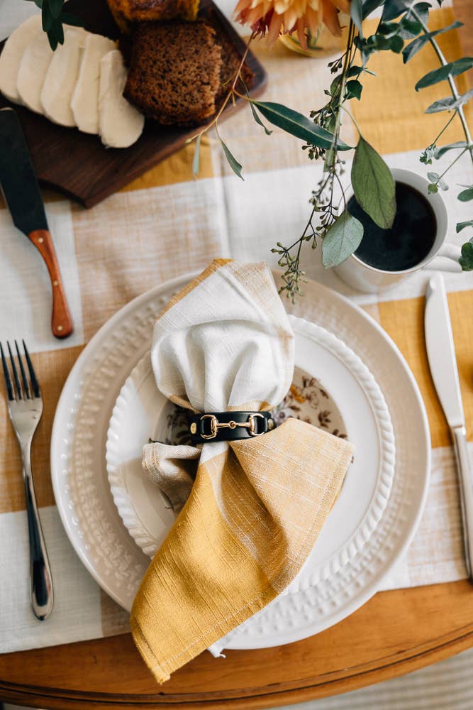 The Horse Bit Napkin Ring Set
