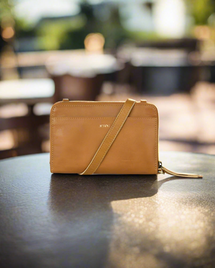 Crossbody Wallet - Camel