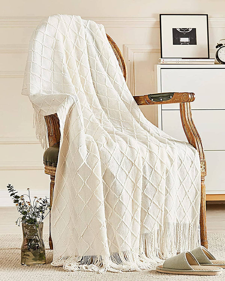 Knitted Throw Blanket