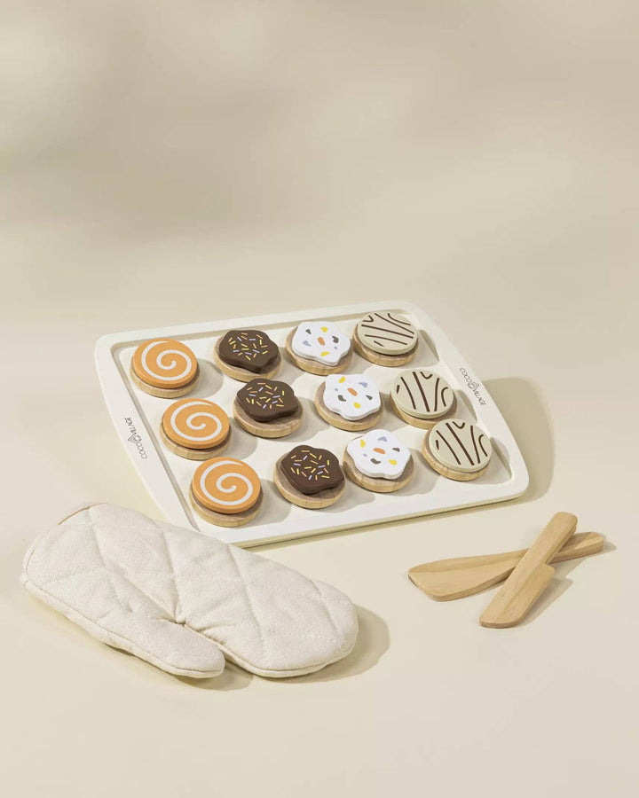 Wooden Cookies Playset and Accessories