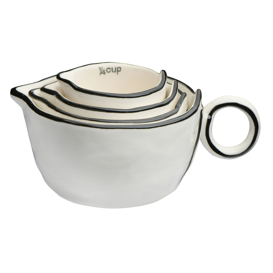 Stoneware Measuring Cups Set