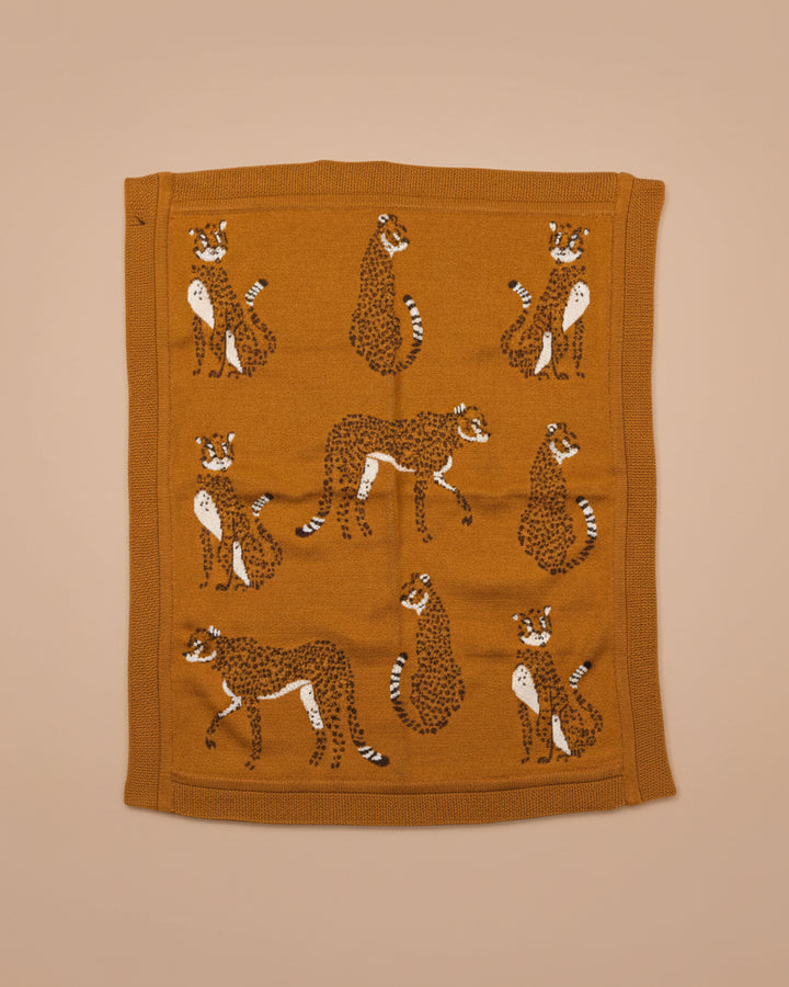 Cheetah Baby Blanket