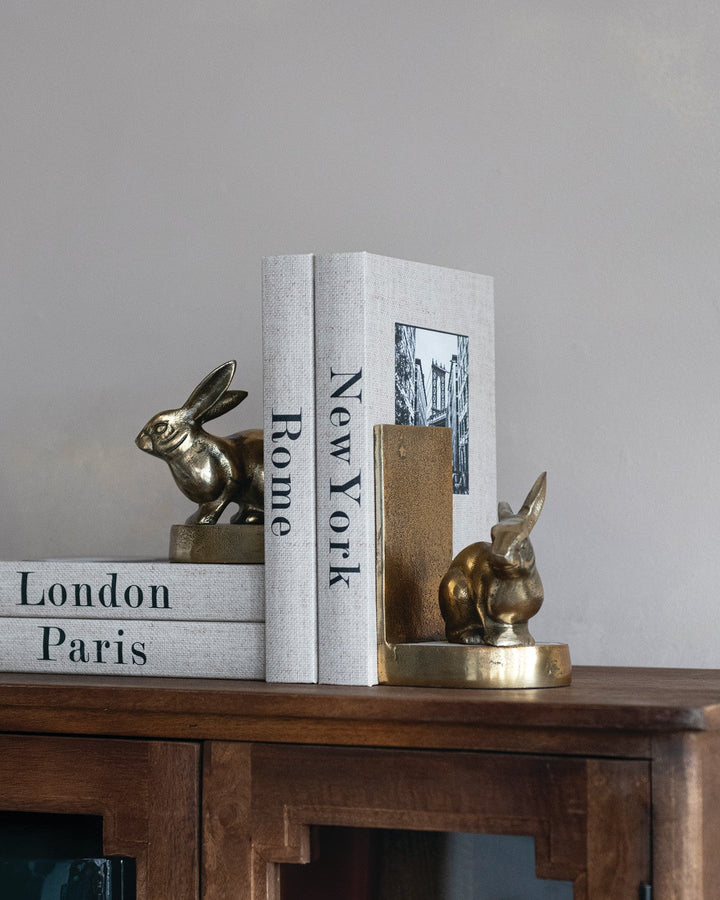 Rabbit Bookends