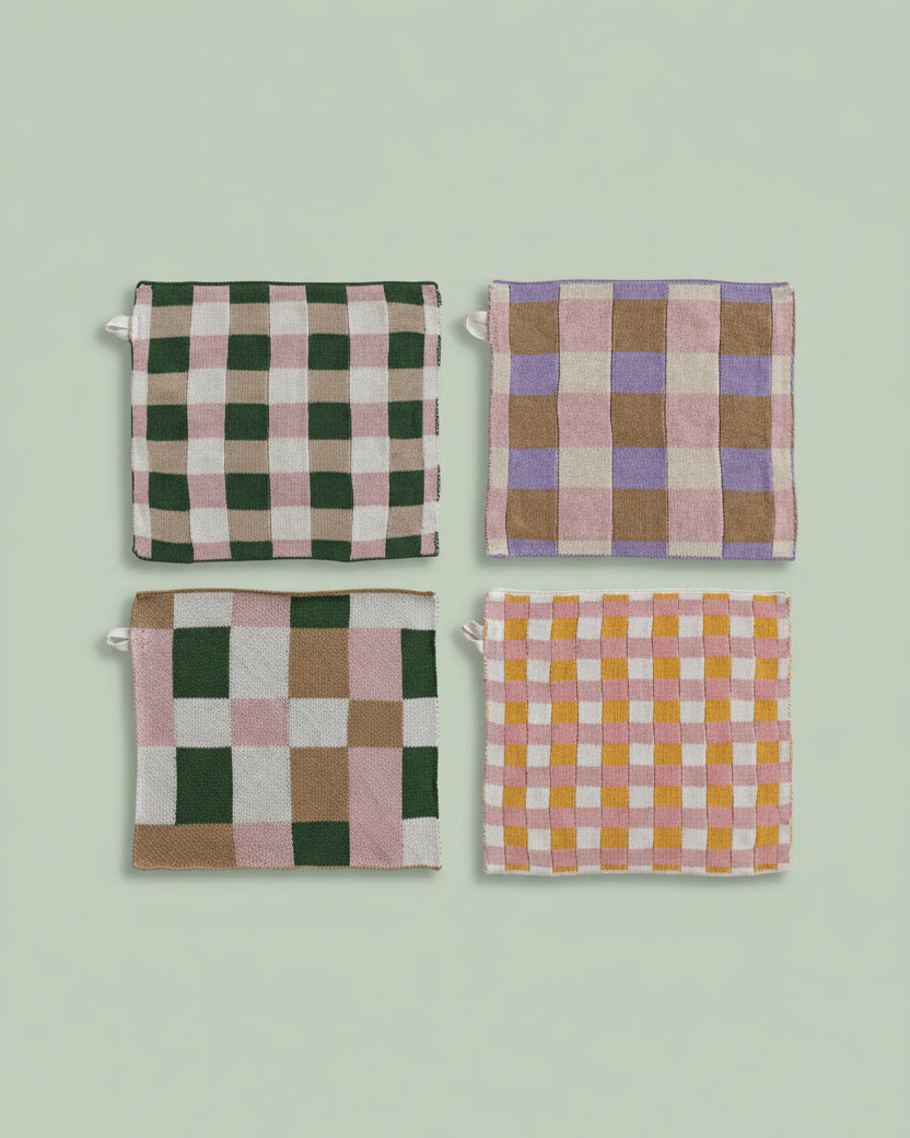 Check & Plaid Dish Cloth