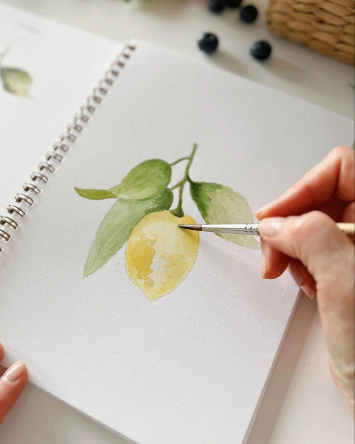 Fruit Watercolor Workbook