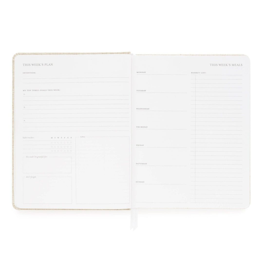 Flax Undated Weekly Planner