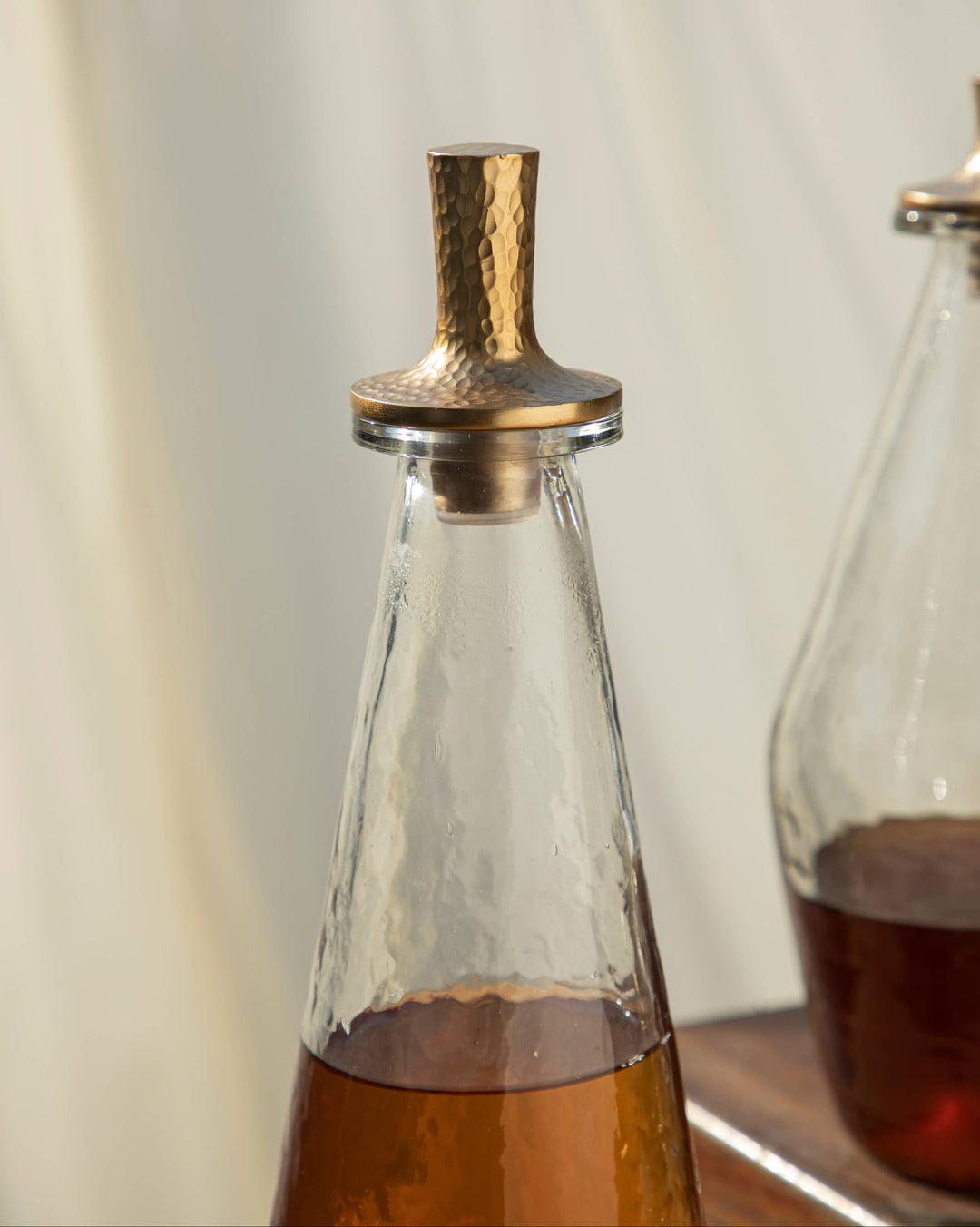 Pebbled Decanter
