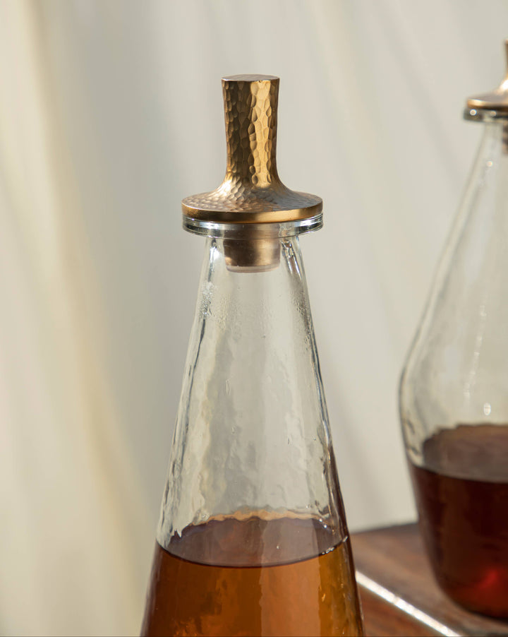 Pebbled Decanter