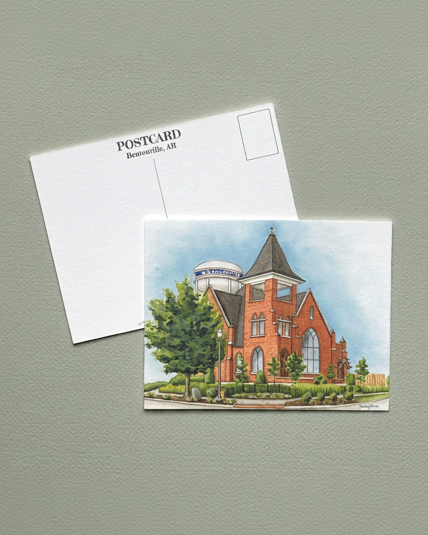Downtown Bentonville Post Card