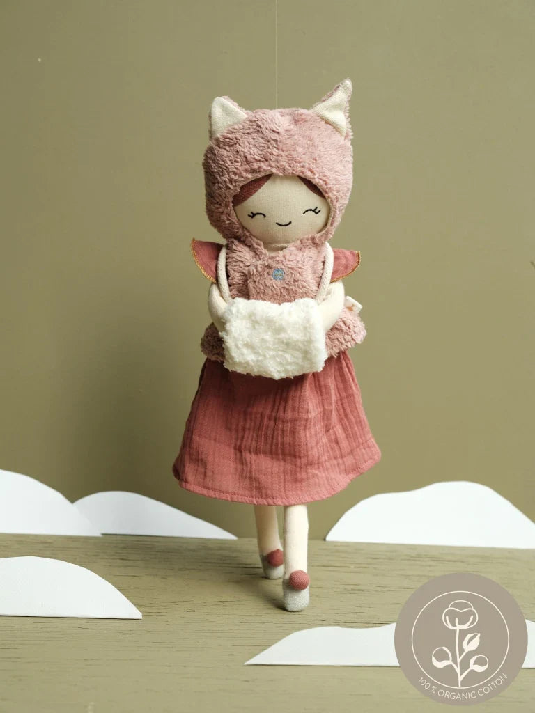 Fox Cape Doll Clothes Set