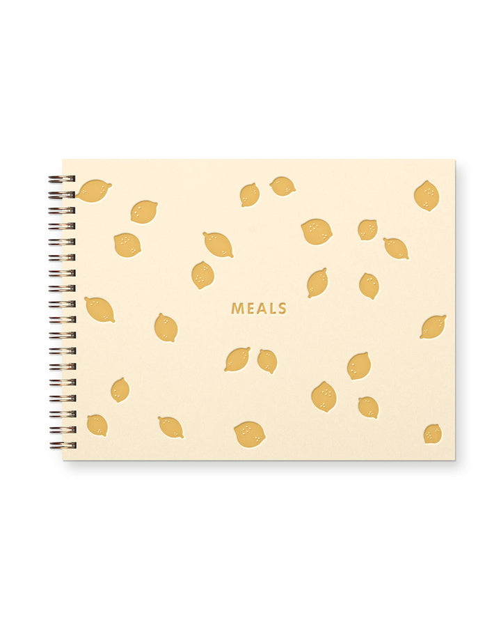 Lemon Pattern Meal Planner