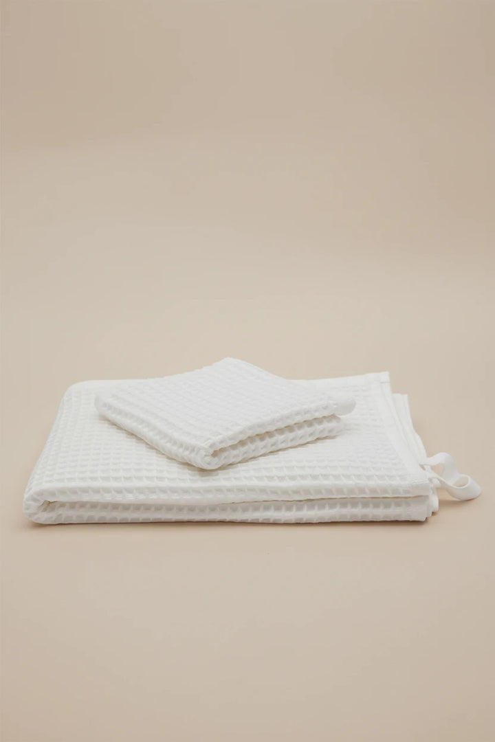 Olivia Waffle Weave Towel
