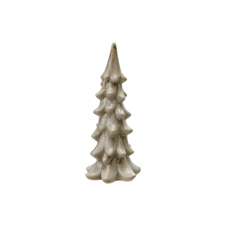 Light Green Stoneware Tree 7.5"