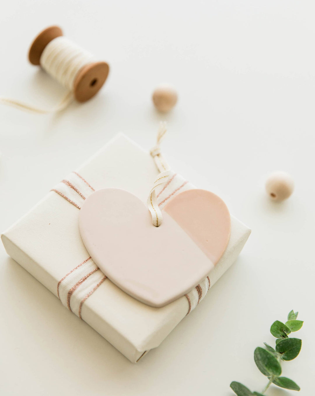 Heart Ceramic Ornament